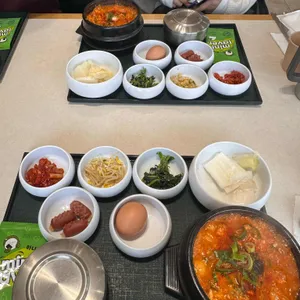 천마 맷돌순두부 사진
