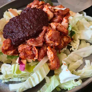 통나무집 닭갈비 사진