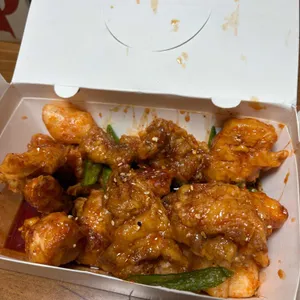 대접닭강정 사진