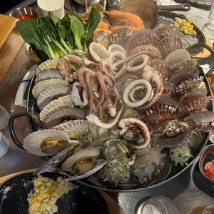 조개와칼국수 사진