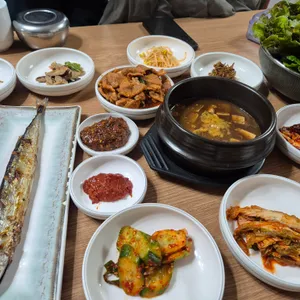 청다래쌈밥 사진