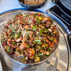 효자동솥뚜껑&보리밥 사진