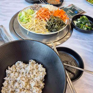 효자동솥뚜껑&보리밥 사진