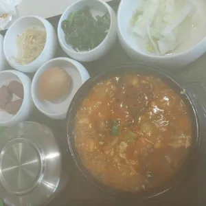 천마 맷돌순두부 사진