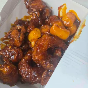 천년닭강정 사진