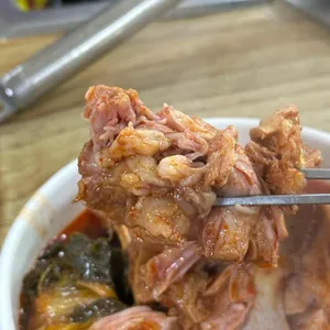 정직한 모자 감자탕 사진