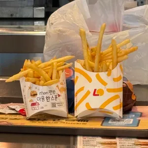 롯데리아 리뷰 사진