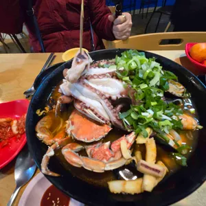 조각가 해물라면 바다보는날 리뷰 사진