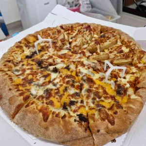 도미노피자 리뷰 사진