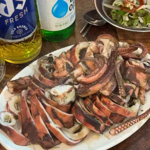 청송 산오징어 사진