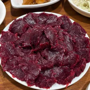 최윤숙안동생고기뭉티기 사진