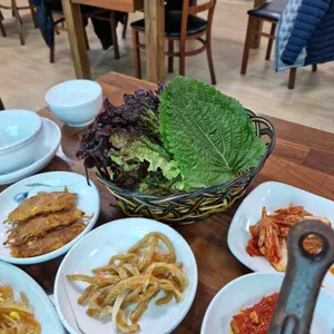맷돌두부집 사진