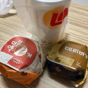 롯데리아 리뷰 사진