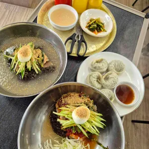 부민세숫대야냉면 사진