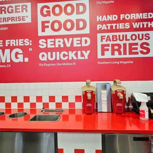 파이브가이즈 리뷰 사진