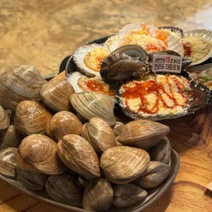 대왕조개구이 사진