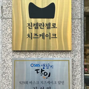 진켈란젤로 치즈케이크 리뷰 사진