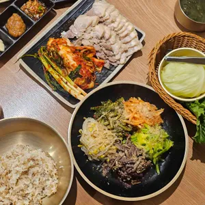 사송보리밥 사진