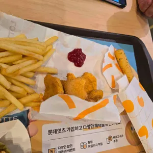 롯데리아 리뷰 사진