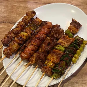 수숯불직화꼬치 사진