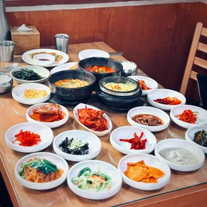 한국식당 사진