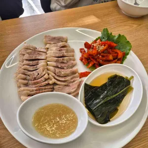 용포 호랑이칼국수 사진