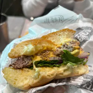 버거스테이션 리뷰 사진