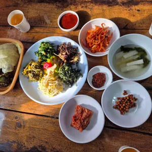 시골보리밥집 사진