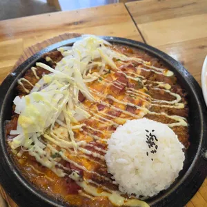 혼돈 불고기돈까스&함박스테이크 사진