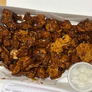 단양흑마늘 누룽지닭강정 사진