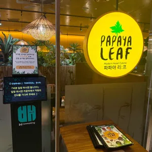 파파야리프 리뷰 사진