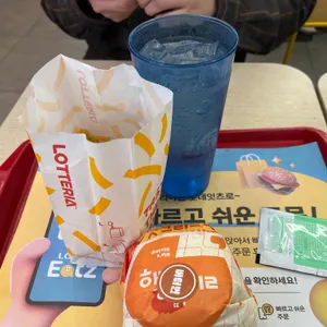 롯데리아 리뷰 사진