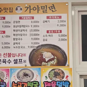 가야밀면 리뷰 사진