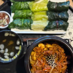 풀먹는호랑이 사진