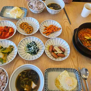 죽백 식당 사진