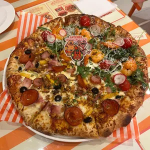 캐치스피자 리뷰 사진