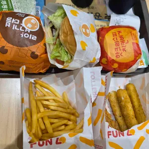 롯데리아 리뷰 사진