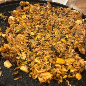 무쇠솥뚜껑삼겹살 사진