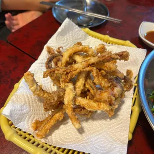 산오징어양푼무침 사진