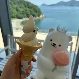 아이스크림 먹는 곰 리뷰 사진