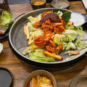 통나무집닭갈비 사진