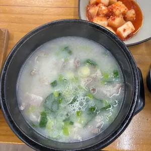 강정수순대국 사진