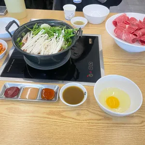 등촌샤브칼국수 사진