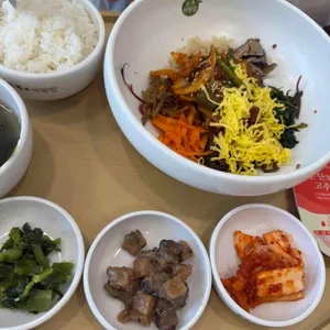 본 죽&비빔밥 사진