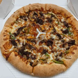 도미노피자 리뷰 사진