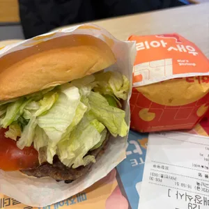 롯데리아 리뷰 사진