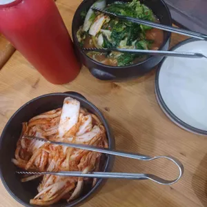 명품들깨칼국수 사진