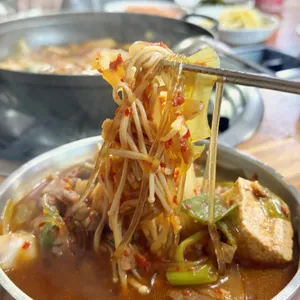 시장 식육식당 사진