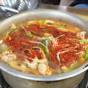 시골식당 사진