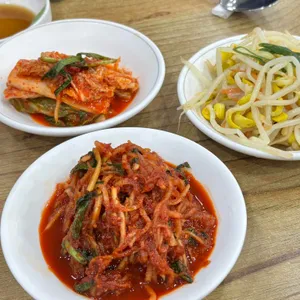 시골식당 사진